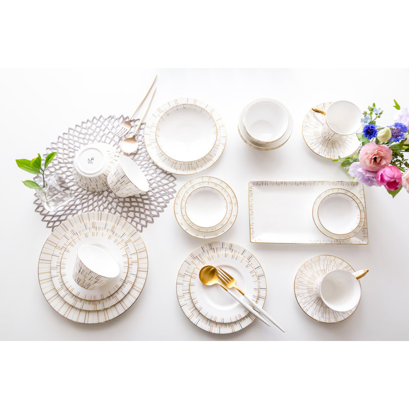 Prouna Luminous Bone China Platter