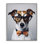 Hipster Bowtie Dog, estampe numérique par Roozbeh Bahramali