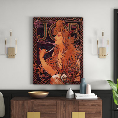 Mucha Alphonse - Wrapped Canvas Print