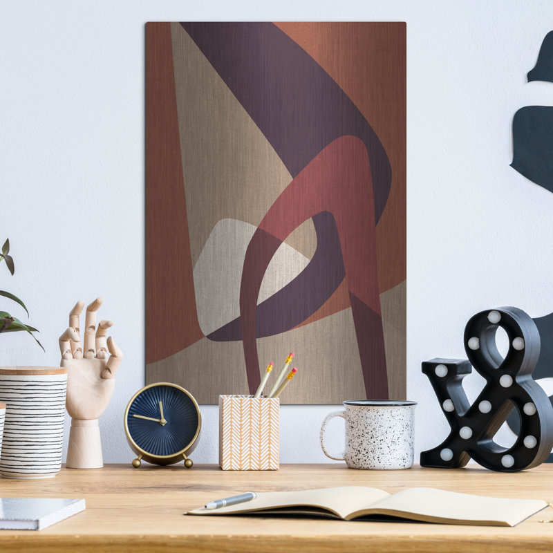  «Pictura 2» par Design Fabrikken, art mural en métal, H 16 po x l 12 po