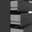 Bewe 76.8 cm W Chest of 5 Drawers-1566532480