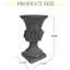 Pot à fleurs léger Mgo Urn-891455316