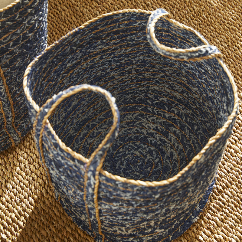 Palma Handmade Seagrass Decorative Basket Set
