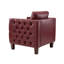 Fauteuil club capitonné de 83,31 cm de large Osbaldo-398585456
