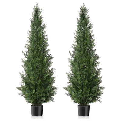 Faux Cedar Tree in Pot