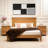 23.6” W Farmhouse Rutland With 3 Storage Drawers, Bedside Table With Solid Wood Legs For Bedroom-2086016632
