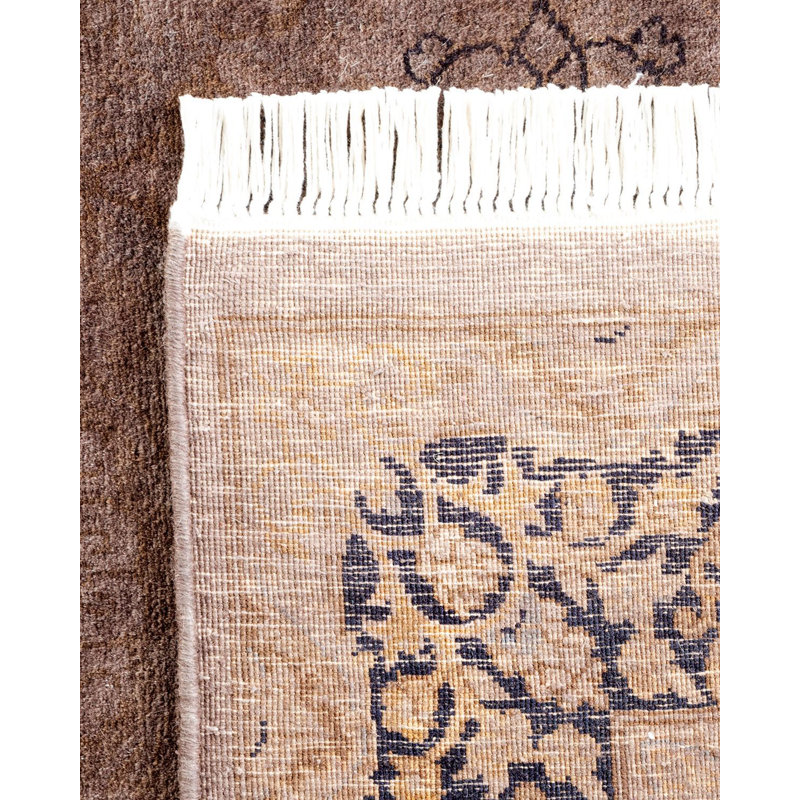 Fine Vibrance One-of-a-Kind 3' 2" X 5' 4" Hand Knotted Area Rug