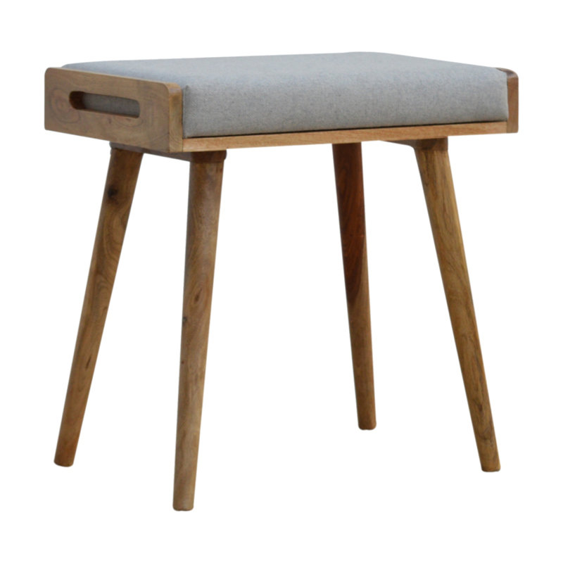 Jovan Accent Stool, Light Grey 