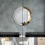 Huldar Glass Flat Wall Mirror