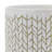 8" Chevron Planter W/ Wood Stand