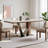 Italian Light Luxury Rectangular Dining Table