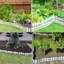 13cm H x 0.29cm W Polypropylene Lawn Edging