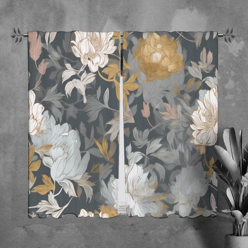 Rideau en polyester Labaw, L 40 po x L 61 po