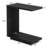 C-shaped Side Table Set  Of 2, 2-tier Narrow End Table Wood Bedside Table Nightstand