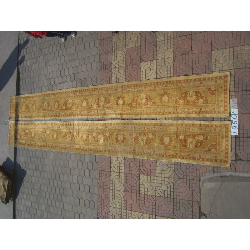 Hand Knotted Wool Geometric Area Rug