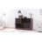 Farmhouse Large Record Player Cabinet with Barn Doors, Holds 500+ Vinyl Records, Built-in 2 AC Outlets & 2 USB Ports, Sturdy Metal Dividers for Living Room or Music Room-1778822392
