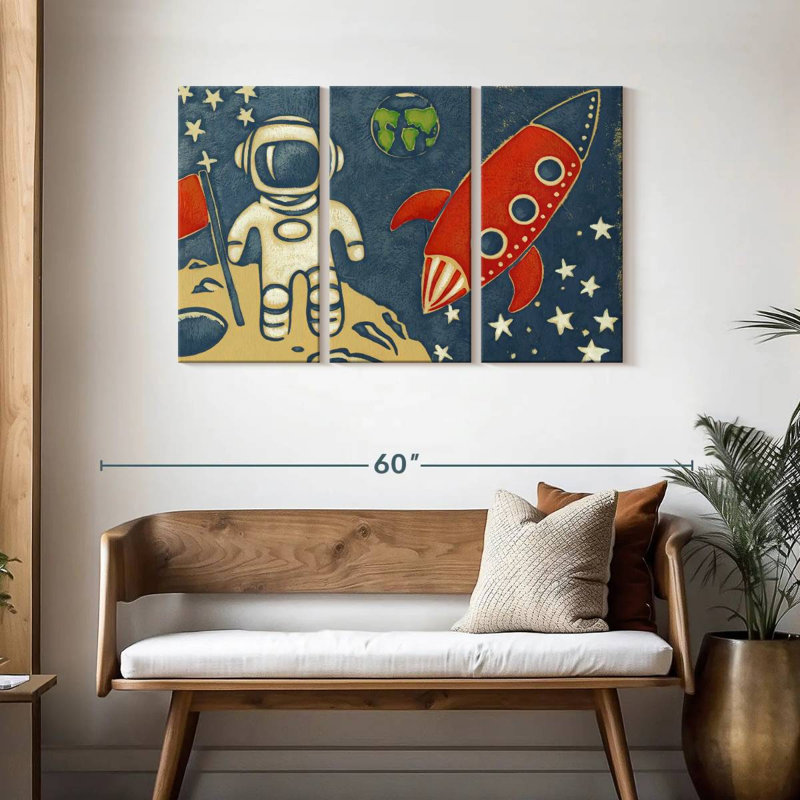 Oberle Space Explorer I, 28" H x 45" W