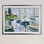 Reproduction d’art sur toile encadrée barques au pensions-1308890666-1308890665