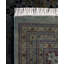 Tapis unique noué à la main Rachal - gris, 9 pi 10 po x 17 pi 10 po