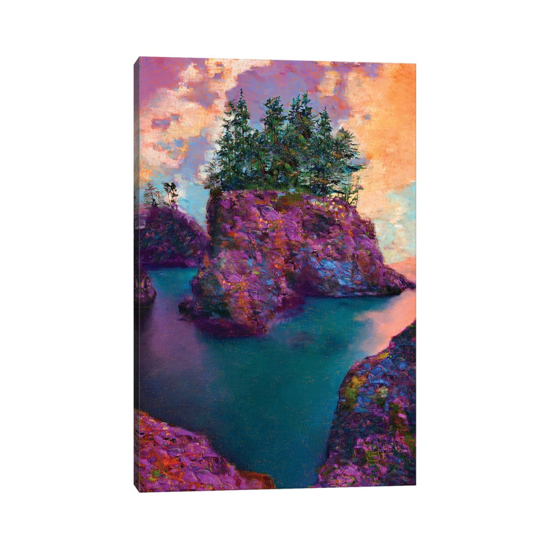 Boardman State Park by Lisa Robinson - Wrapped Canvas Painting, 20.32 cm H x 30.48 cm W