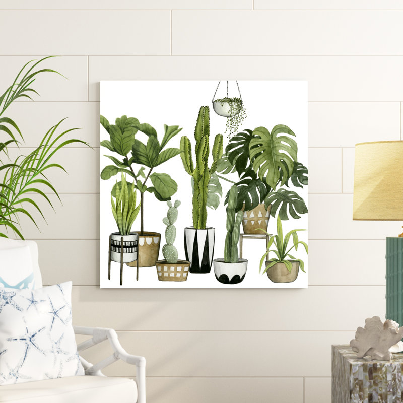 " Plant Haven I ", 30" H x 30" W x 1.25" D