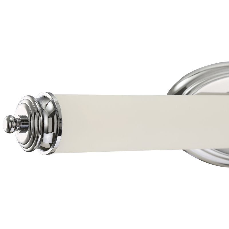 Monson Dimmable LED Vanity Light, Chrome