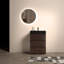 Meuble-lavabo autoportant 24 po en noyer avec lavabo 24 po-111123804