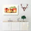 Vintage Illustration of Peaches - Wrapped Canvas-55303855