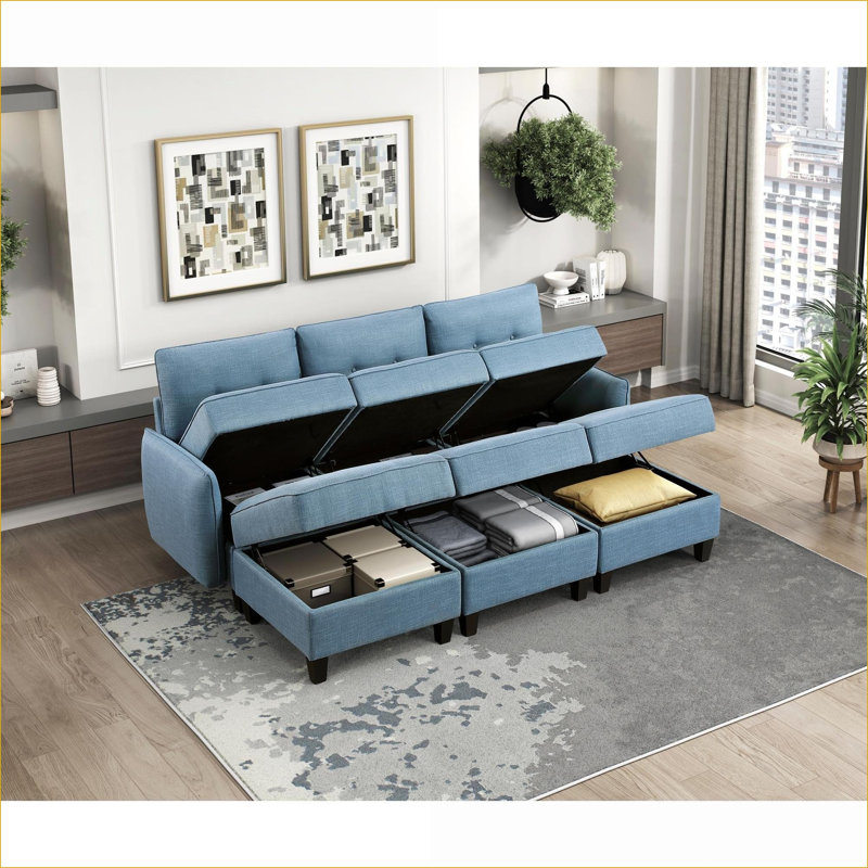 Fauteuil d'appoint modulaire sans accoudoirs 1pc Modern