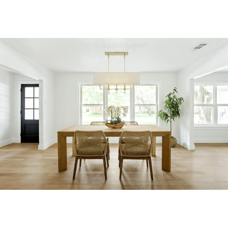8 - Light Pendant with Crystal Accents, Antique Gold