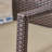 Edmundson 4 - Person Acacia Wicker Patio Dining Set with Square Table , Cushions Included