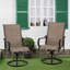 Fauteuil de patio extérieur en acier Angeli-1155840042