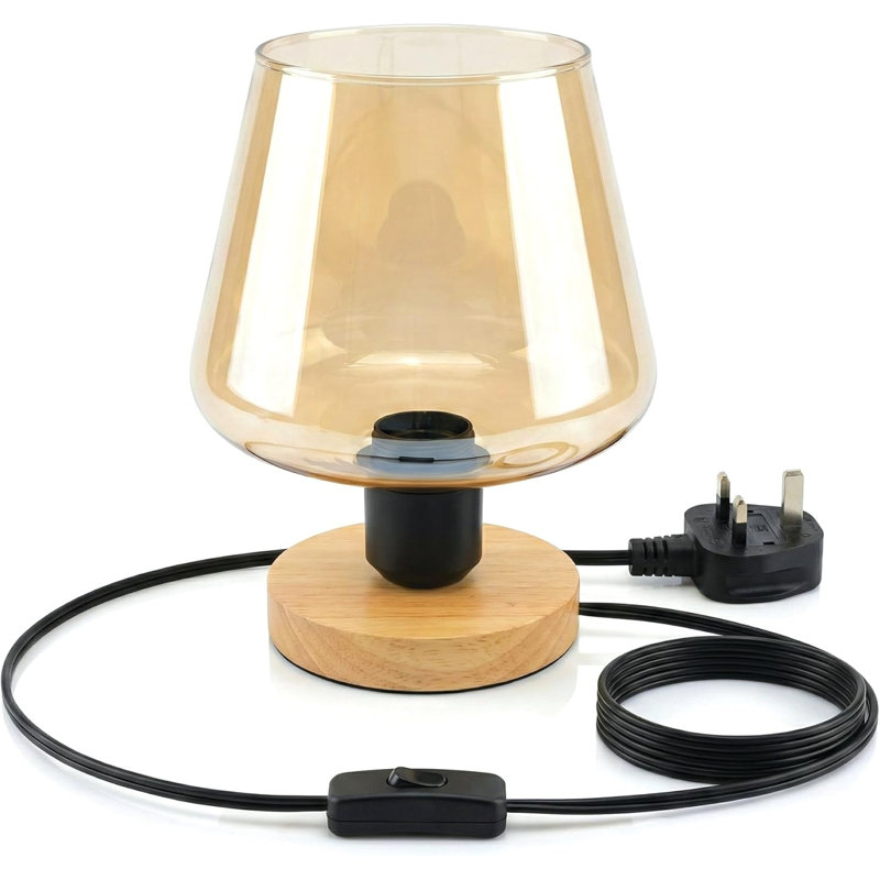 Wood Table Lamp