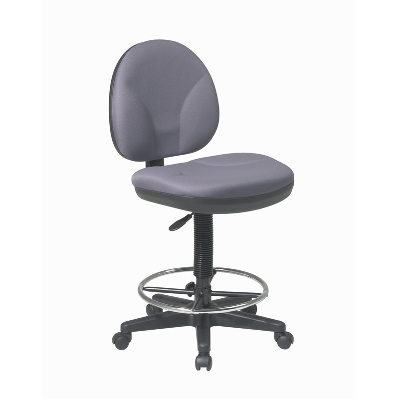 Chaise de dessinateur à haut dossier , Icône - gris