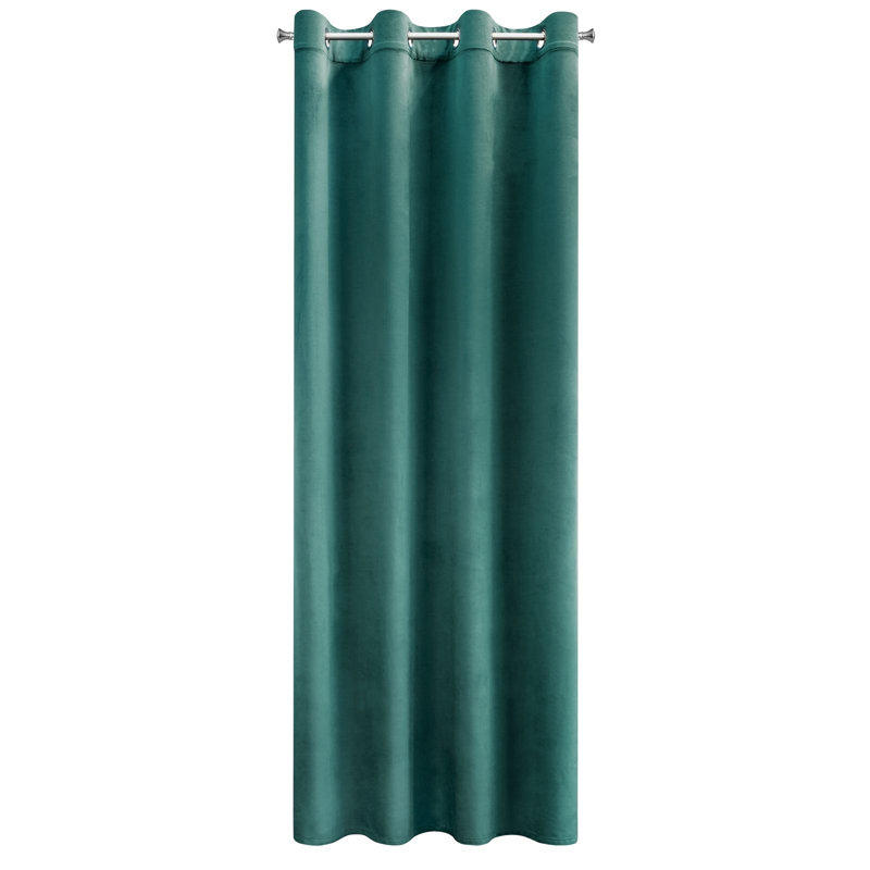 Design 91 Eyelet Blackout Curtain, Turquoise