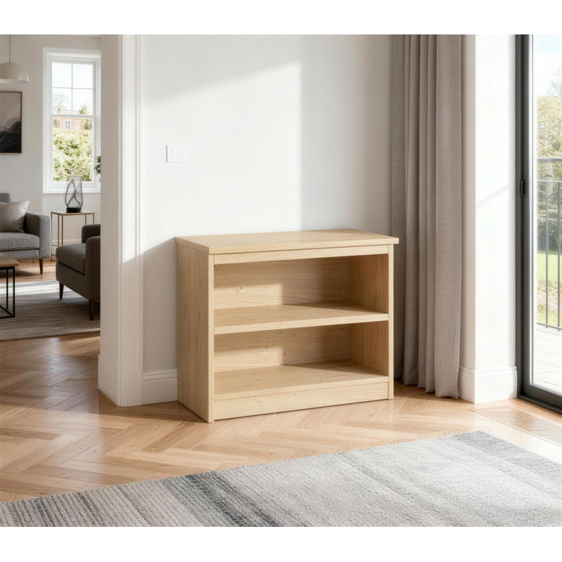 Bremser 72cm H x 85cm W Standard Bookcase, Classic Oak