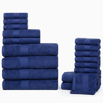 Como Smooth Soft and Thick 100% Cotton Towel Set