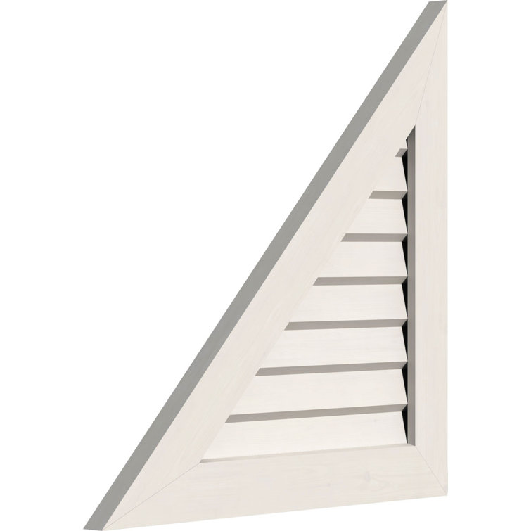 Évent triangulaire gauche en PVC