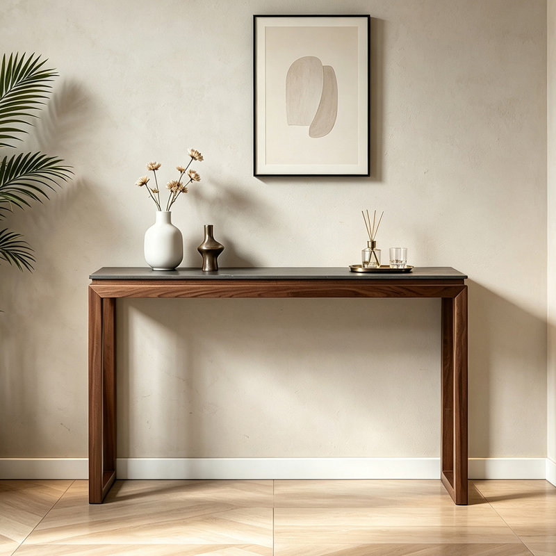 Console Modern Light Luxury, H 33,5 po x l 39,4 po x P 13,8 po