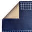 Tapis bleu touffeté à motif géométrique Everino-34179799