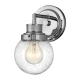 Poppy 1-Light Dimmable Bath Sconce