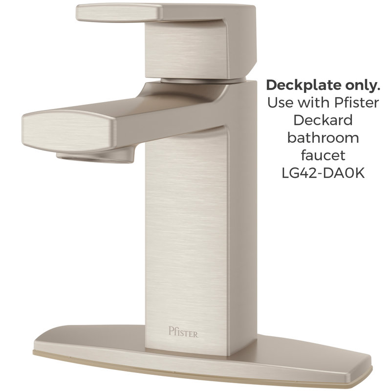 Robinet pour commande simple pfister deckard pontet, Nickel brossé