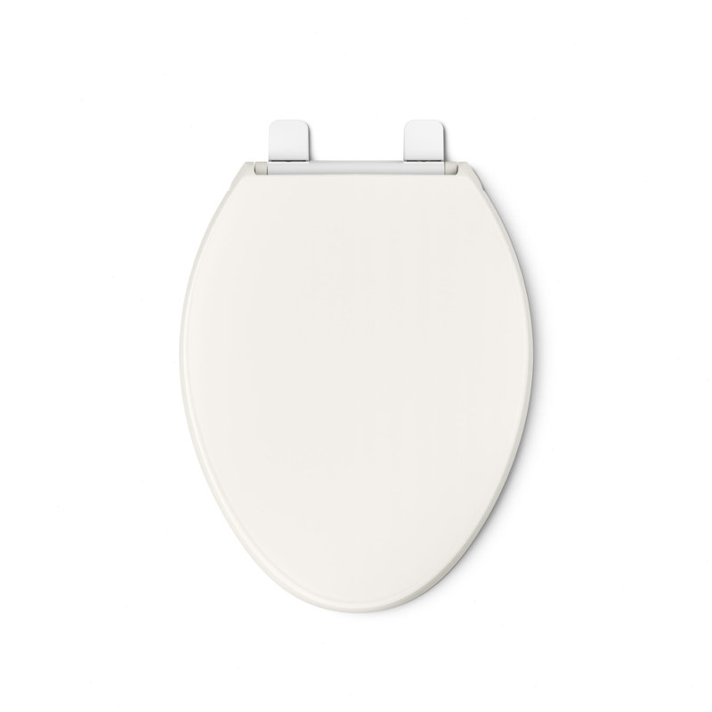 Border Readylatch Quiet-Close Toilet Seat, Biscuit, Elongated