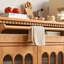 Buffet de rangement en cerisier multifonctionnel-129991270
