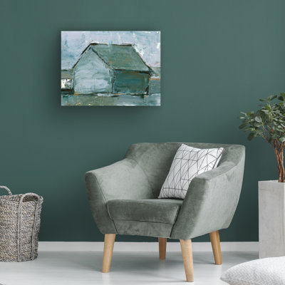 Winston Porter Ethan Harper Barn Abstraction I Canvas Wall Art