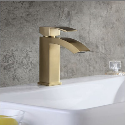 Robinet de salle de bain à un trou
