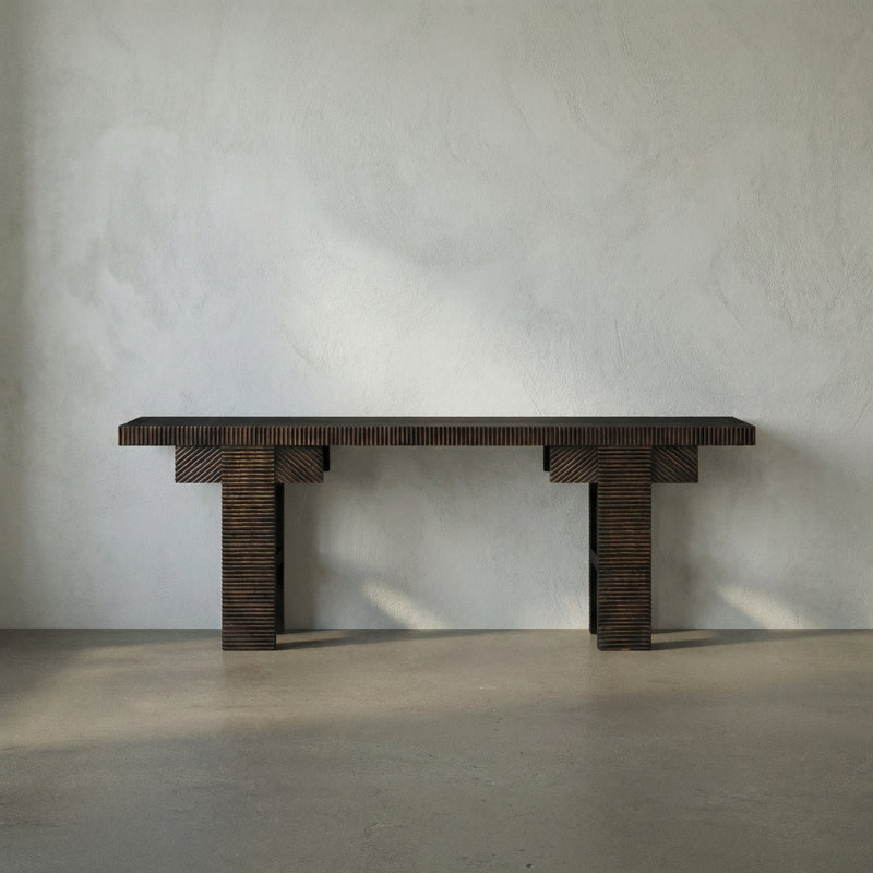 Nabu 82'' W Solid Wood Console Table