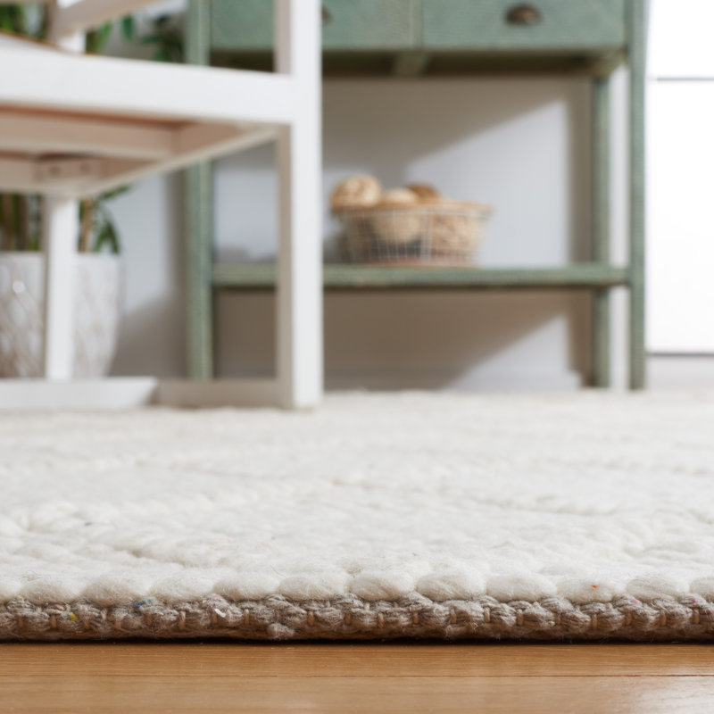 Trellis Hand Woven Area Rug, Square 183 cm