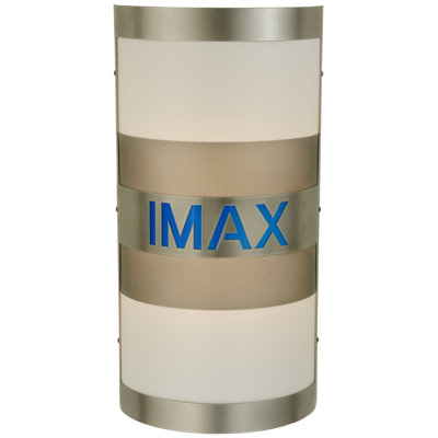 Plafonnier encastré en nickel 1 lumière Imax