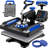 VEVOR Heat Press Machine 12 X 15 Inches Sublimation 5 In 1 360 Swing Away Digital-65268967